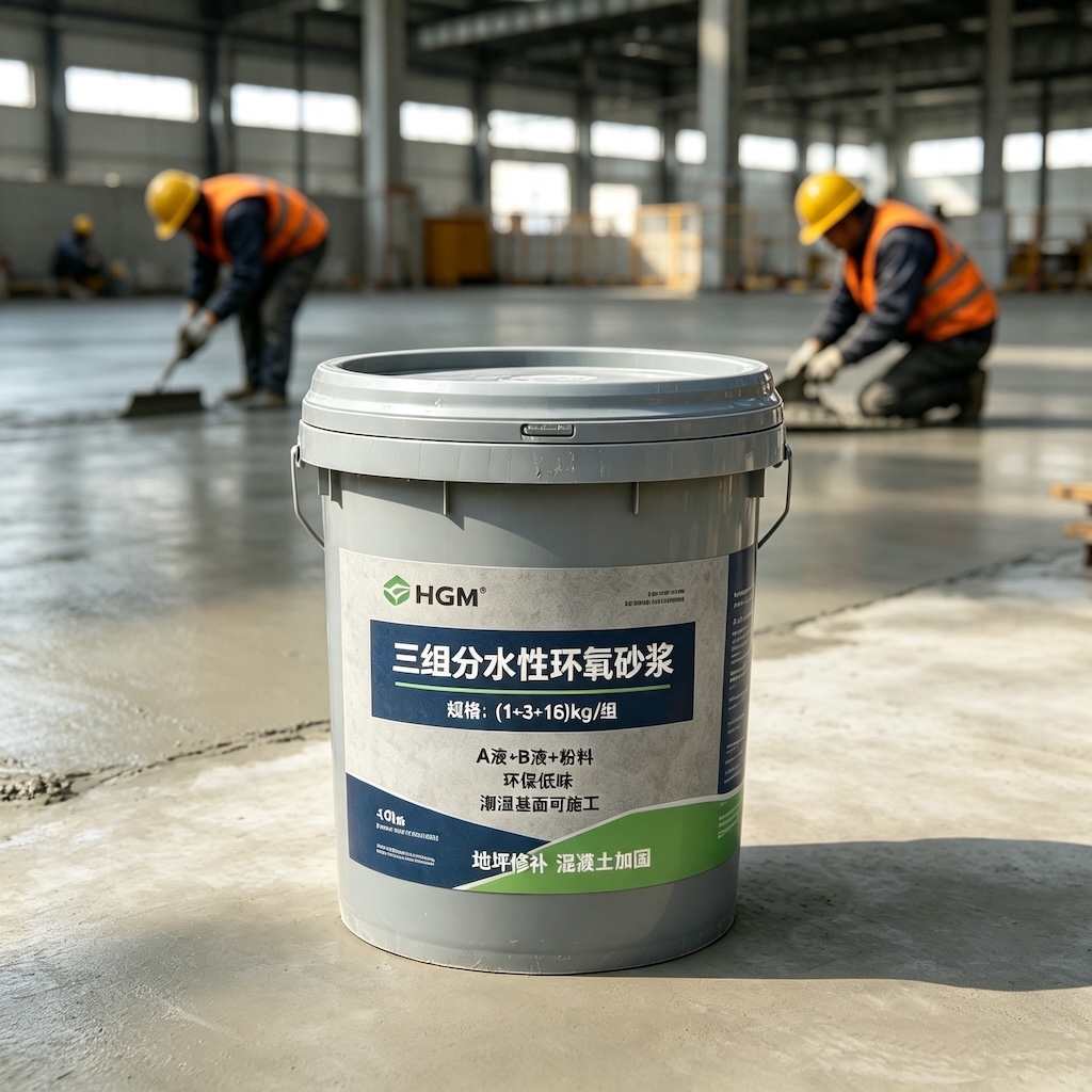 象山三组份水性环氧砂浆